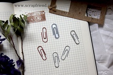 Ніж для вирубки Скрепка, 0,92,7см, Scrapfriend