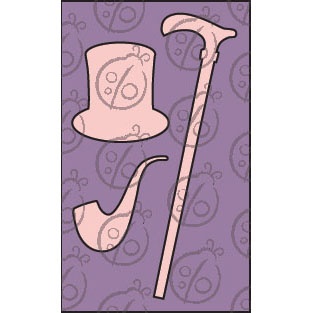 Чипборд Набір "Джентльмен" №1. Маленький, cb-247