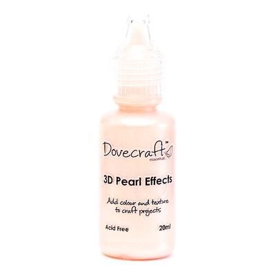 Жидкие жемчужины от Dovecraft - 3D Pearl Effects – Coral, 20 мл