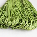 Вощеный шнур, 1,2мм, цвет светло-зеленый,  5 метров