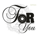 Акриловый штамп Lesia Zgharda StP024 FOR You