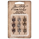 Брадсы-крепежи для цепочек Tim Holtz - Ideaology - Ring Fasteners