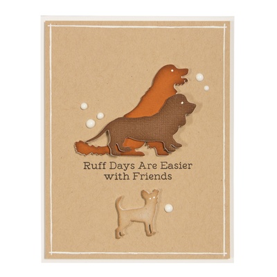 Ножі від Spellbinders - Dog Club