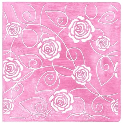 Папка для тиснения Nellie Snellen - Embossing Folder - Small Roses
