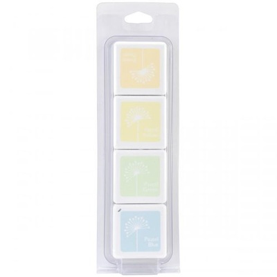 Чернила для штампинга от Hero Arts White Pastels Cubes Pack