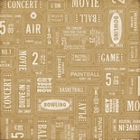 Аркуш скрап-паперу Echo Park - Admit One, 30x30 см