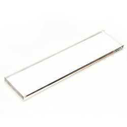 Акриловий блок прямокутної форми, 200x50 x8 мм