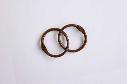 Кільця для альбомів, 2 шт., колір: темно - 20 мм SCB 2504520