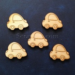 Деревʼяна фігурка WOOD-007 - Машина, 1 штука