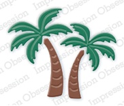 Нож для вырубки от Impression Obsession - Palm Trees