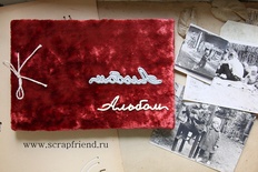 Ніж для вирубки від Scrapfriend - напис "Альбом", 2x9cм