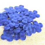 Гортензия, цвет: темно-синий, 2,5 см, 20 шт.