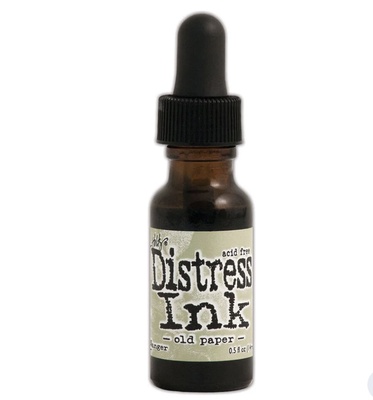 Заправка для штемпельної подушки від Ranger - Tim Holtz Distress Pad Reinker - Old Paper