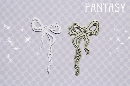 Ніж для вирубки від Fantasy - бантик "Жемчудна хвиля "