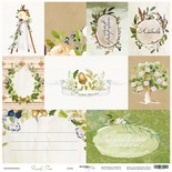 Аркуш односторонній Scrapmir - Карточки (RU) - Family Tree, 30x30cм