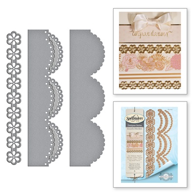 Ножі від Spellbinders — Graceful Scallops