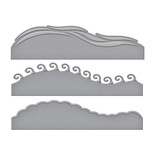 Ножи от Spellbinders - A2 Waves Borders