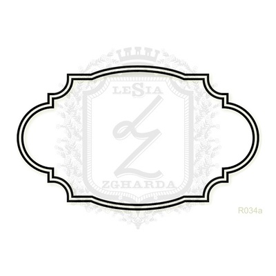 Акриловий штамп Lesia Zgharda R034a Рамка