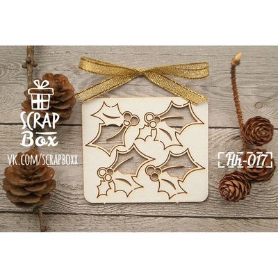 Чипборд ScrapBox - Набір гостролиста Hh-017