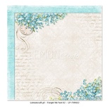 Аркуш двостороннього паперу для скрапбукінгу від LemonCraft - Forget Not Not 02