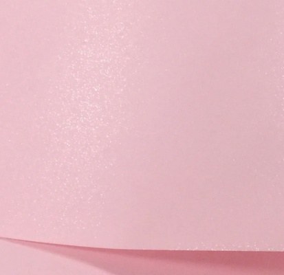 Дизайнерський папіар Star Rain, 30x30, колір рожевий з глітером, щальництво 120 г/м².