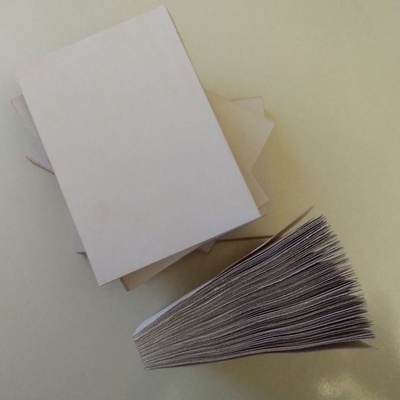 Блок для блокнота А5, зістарений папір, товстий, 140 аркушів