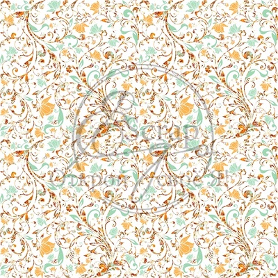 Лист скрапбумаги от ScrapEgo - Тыквенное настроение  #4, 30,5х30,5см