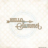Чипборд Blue Fern StudiOs-Hello Summer