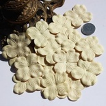 Гортензія, колір: кремово-жовтий, 5см