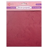 Рисовий папір, коричневий, 50*70 см, ТМ Santi