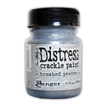 Краска-кракелюр Ranger - Distress Crackle Paint -  Brushed Pewter