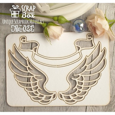 Чипборд ScrapBox - Крила №3