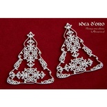 Чипборд Scrapiniec - Новорічна ялинка велика Idea d'oro, 1 штука