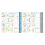 Набір смужок з картинками для декорування Funny fox boy 5 бл. 5x30,5см, ТМ Фабрика Декору