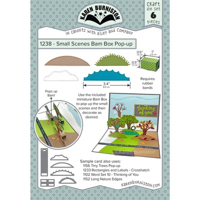 ПІД ЗАМОВЛЕННЯ - Karen Burniston Dies - Small Scenes Bam Box Pop-up