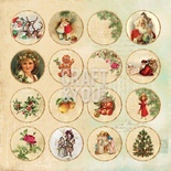 Лист высечек от Craft and You Design - Christmas Story,  30х30 см, CP-CS09