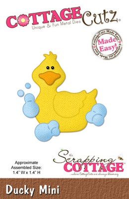 Ніж для вирубки CottageCutz - Ducky Mini, 4,5x4,5см