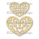 Ніж для вирубки La-La Land Crafts - Filigree Hearts