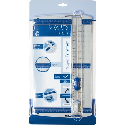 Різак для паперу Tonic StudiOs-12" Super Trimmer, синій (блакитний) колір, 153E