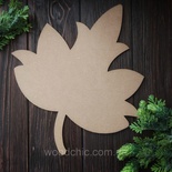 Заготовка артборд Листя клену від WOODchic, 25х28см, мдф 3м