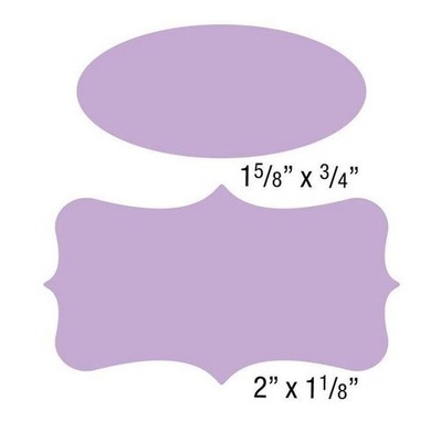 Фигурный дырокол McGill - Stacking Lever Punch - Vintage Labels