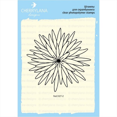 Штампи від Cherrylana - Хризантема, 5,5х5,5см