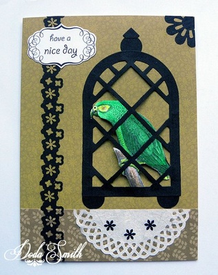 ЦІНУ ЗНИЖЕНО! Ніж для вирубки та тиснення Tonic studiOs-Trellis wall die