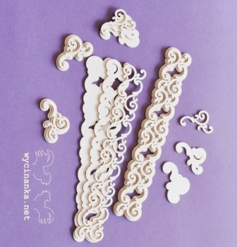 Чипборд від Wycinanka - Бордюри і декоративні кутики