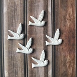 Набір гіпсових пташок від E.В.A., 5шт.