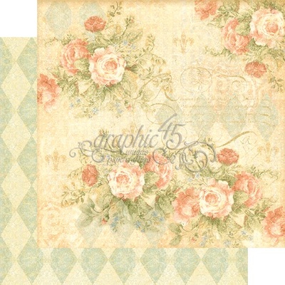 Набор скрапбумаги и декора Graphic 45 - Baby 2 Bride—Deluxe Collector's Edition, 30х30 см