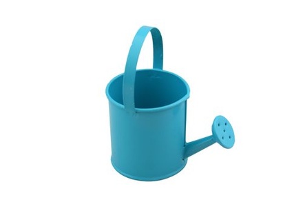 Металлическая мини-леечка от Scrapberry's, голубая, 5см; 5,3 x 3,5 x 9,5 см