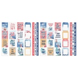 Набір смужок з картинками для декорування Sea soul, ТМ Фабрика Декору