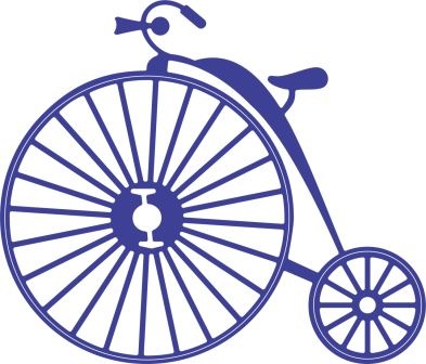 Ножі для вирубки Vintage Bicycle від Cheery Lynn Designs