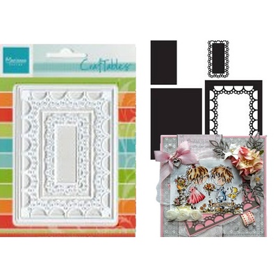 Ніж для вирубки Marianne Design Craftable Dies- Passe_partout Rectangle